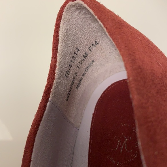 Johnston & Murphy wedges, red - Picture 10 of 10